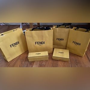 Fendi Gift Bags and Boxes